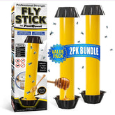 PestQuest Sticky Fly Stick two-pack front view for quick setup and control