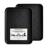 PETABBY boot tray multi-use for entryways keeps mud contained