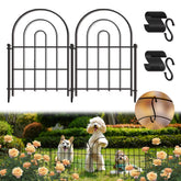 PetFort garden fence panel setup demonstrates tool-free assembly for quick border creation