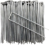 Petgrow 6-inch galvanized landscape stakes secure turf and sod.