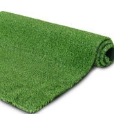 Petgrow artificial grass turf in a backyard view showing a lush, pet-friendly surface
