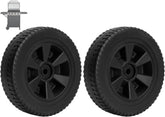 PETKAO 7-inch Charbroil wheel assembly enables smooth grill movement