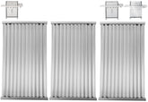 PETKAO G533-2200-W1 emitter plates, front view, improve heat distribution for Char-Broil grills.