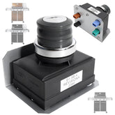 PETKAO Genesis igniter four-outlet front-panel for Weber grills enables quick starts.