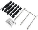 PETKAO Weber Spirit II flavorizer bars with snowflake-point enamel for durable, even heat.