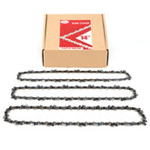 PETOX 3-pack 14-inch chain with 52 drive links ensures broad compatibility.
