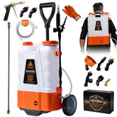 Petra HD4000 backpack sprayer with comfortable back harness for all-day use.