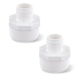 Peutier PVC garden hose adapters pack for quick hose connections.