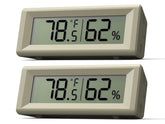 PFTTDD small digital hygrometer display shows clear temperature and humidity at a glance.