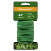 PGarden-EZ Plant Ties green outer shell protects stems while blending with foliage.
