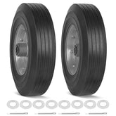 phepetroll 10in flat-free rubber tire for hand trucks offers dependable, maintenance-free rolling.