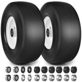 Phepetroll 13x5-6 flat-free front tire designed for zero-turn mowers.