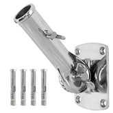 PHITRIC 316 stainless flag pole holder ready for outdoor rust-free mounting.