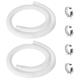 Picatu pool hose 59-inch connect for above-ground pumps improves setup ease.