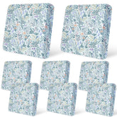 pickyNproud 8pcs cushion covers collection showing versatile patterns for patio cushions.