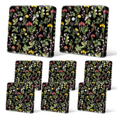 PickyNproud 8pcs patio cushion covers with pattern design refreshes outdoor furniture.