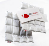 PillowWeights outdoor invisible insert stabilizes cushions on windy patios.