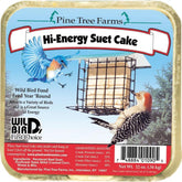 Pine Tree Farms Hi-Energy Suet Cake 12-pack energy-rich bird food for backyards