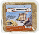 Pine Tree Farms Pine Tree 1421 peanut butter suet cake in feeder boosts energy for visiting birds