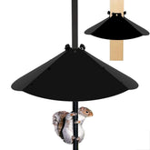 PirateAnt 20 inch squirrel baffle shields bird feeders from curious squirrels.