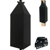 PirateAnt 24.4-inch metal squirrel baffle with long and wide profile deters climbers.