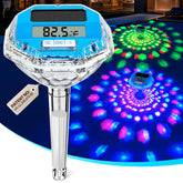 Pircaath digital pool thermometer front view with easy-to-read display for quick checks