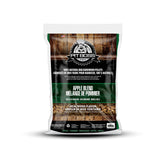 Pit Boss Apple Pellets packaging ready for storage and grilling.