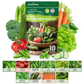 PLANTMEW 10-seed pack bundle for a thriving home garden.