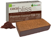 Plantonix Coco Coir Brick close-up shows a clean, fiber-free texture for reliable planting.