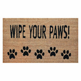 Plantonix Coco Coir Doormat at the front door captures dirt effectively