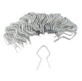 Plum Fittings T Post Clips EZ Twist closeup showing durable galvanized ties for secure fencing.