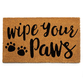 PLUS Haven Coco Coir Door Mat with dense pile traps dirt at the doorway.