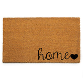 Plus Haven coconut coir door mat at the front entry for durable curb appeal and weather resistance.