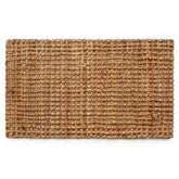 PLUS Haven Jute Doormat front porch view, durable natural welcome surface.