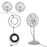 Pocket Panda misting kit cools outdoor spaces with a 35ft hose.