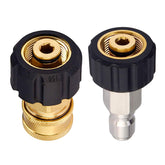 POHIR M22-14mm to 3-8 male plug for quick, secure pressure washer connections