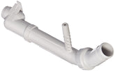 Polaris feed pipe and timer blank assembly ready for Vac Sweep 360 maintenance.