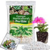 POLIUMB Organic Horticultural Perlite for natural drainage and soil aeration in containers.