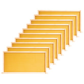 POLLIBEE bee frames 10-pack ready for quick installation in Langstroth hives