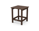 POLYWOOD Long Island side table mahogany outdoor surface for drinks