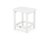 POLYWOOD South Beach 18-inch side table provides a clean surface for drinks on your patio.