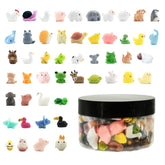 POMKON mini resin animals set collection for diverse miniature scenes and garden decor.