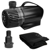 Pond Boss 2300 GPH waterfall pump, front view, delivering steady pond flow.
