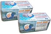 Pool Blok PB-12 two-pack pumice pool stone for tile cleaning and mineral buildup