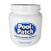 Pool Patch pool tile setting adhesive 3 lb tub for strong, durable tile bonds.