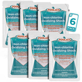 POOLACC non-chlorine spa shock oxidizer bottle for fast water clarity