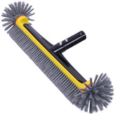 POOLAZA pool brush head with round ends for corners and curves.