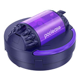 Poolease X1 robotic pool cleaner front view for flat-bottom pools.