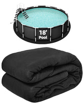 Poolergetic 18-foot liner pad protects against punctures and rocks under the pool