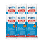 Poolife Rapid Shock showing instant clarity in a pool after dosing